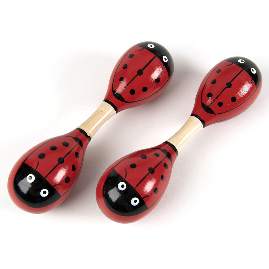 Ladybird Maracas 5pk