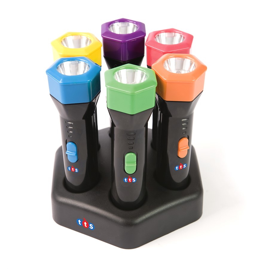 Rechargeable Easi-Torches 6pk